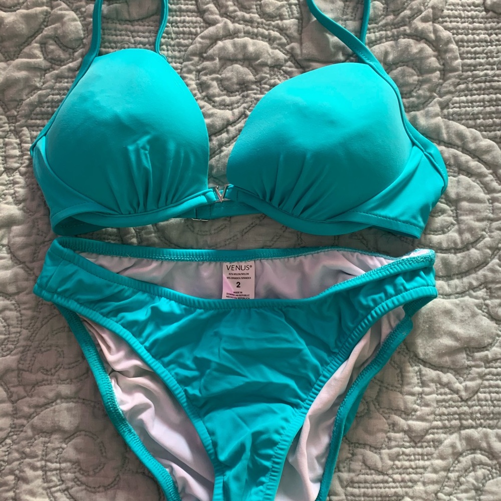 Venus baby blue swim suit